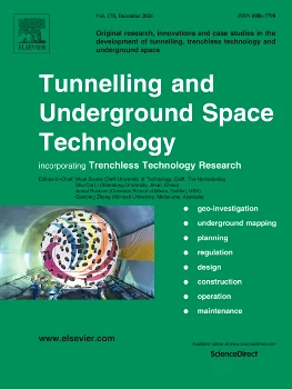 Tunnelling and Underground Space Technology · 期刊封面（非本文期次）
