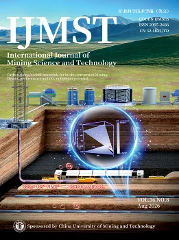 International Journal of Mining Science and Technology · 期刊封面（非本文期次）
